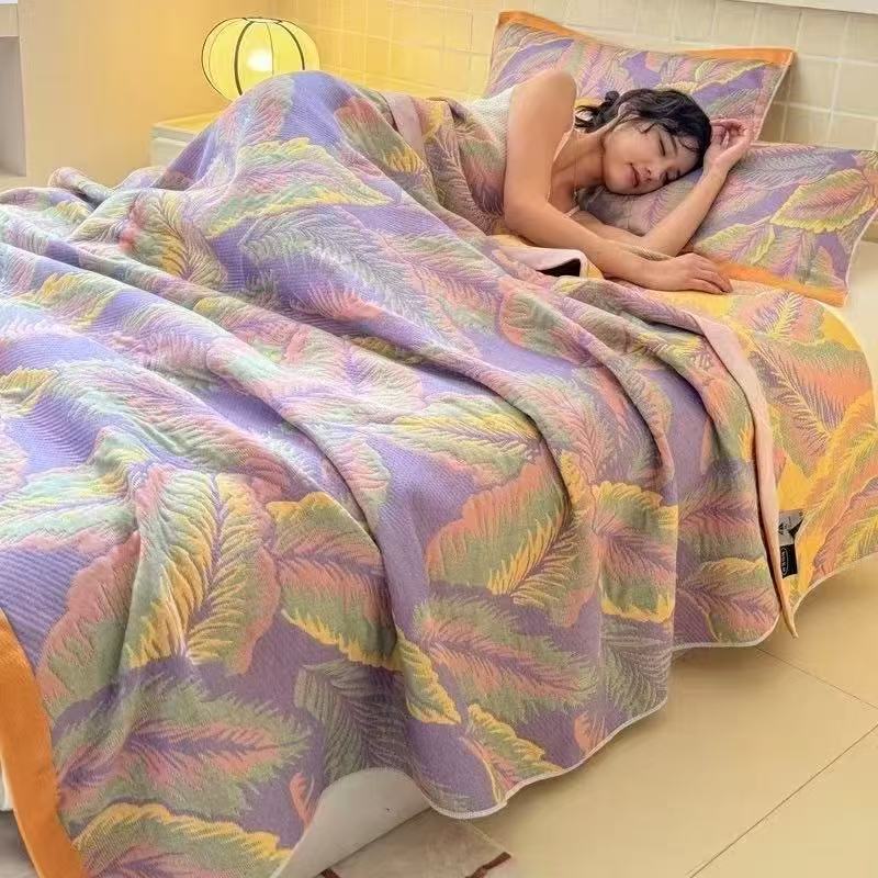 Muslin Cotton Bedspread - Coperta in Mussola a 6 Strati