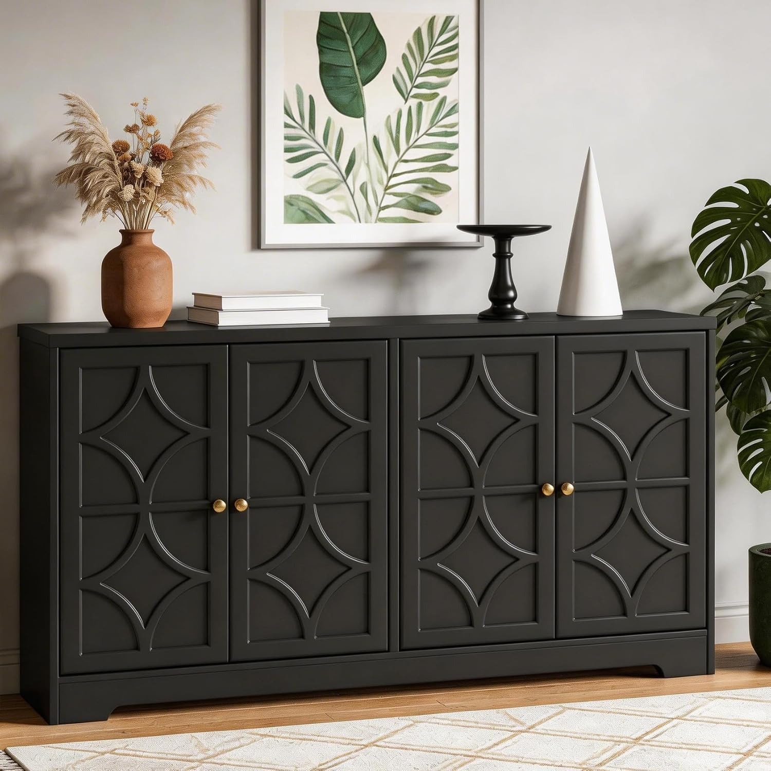 Storage & Organization - Mobile contenitore con vani, credenza moderna