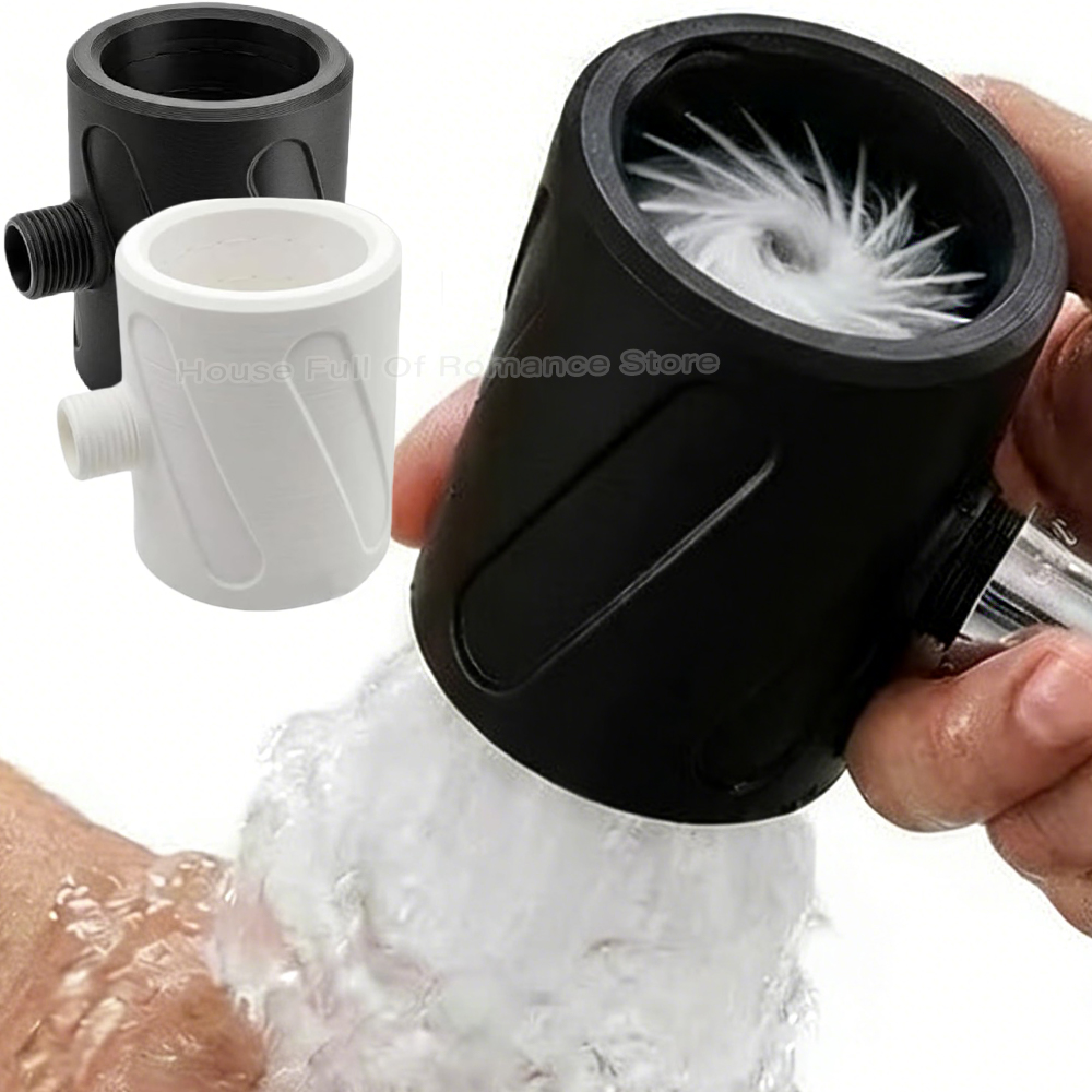 High Pressure Shower Head Handheld - Nuova Soffione Doccia Circolare a Spruzzo