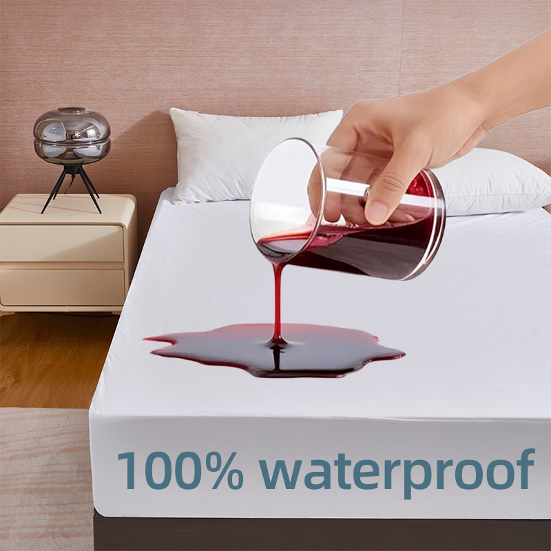 Waterproof Mattress Protector Breathable - Coprimaterasso Impermeabile Queen, Protezione Contro Urina