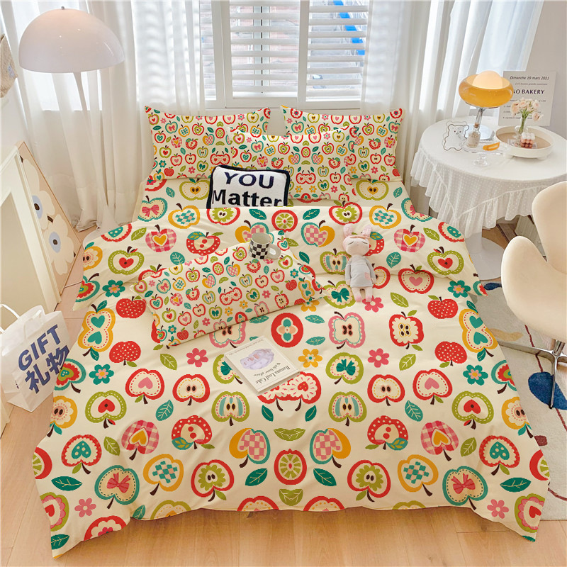 Aesthetic Floral Duvet Cover - Set di biancheria da letto in