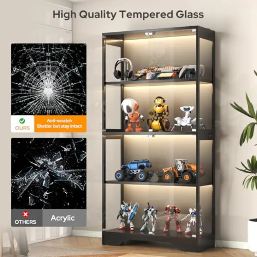 Vetrina con ante in vetro per  - Lighting recensione e prezzo