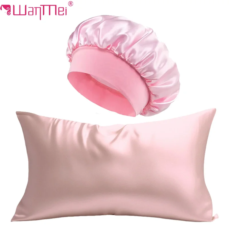 2 pezzi federa in seta e cofan - Satin Silk Pillowcase Hair Skin recensione e prezzo