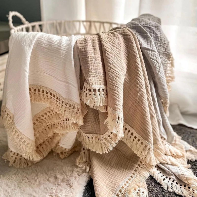 Coperte per fasciatoio in muss - Muslin Cotton Bedspread recensione e prezzo