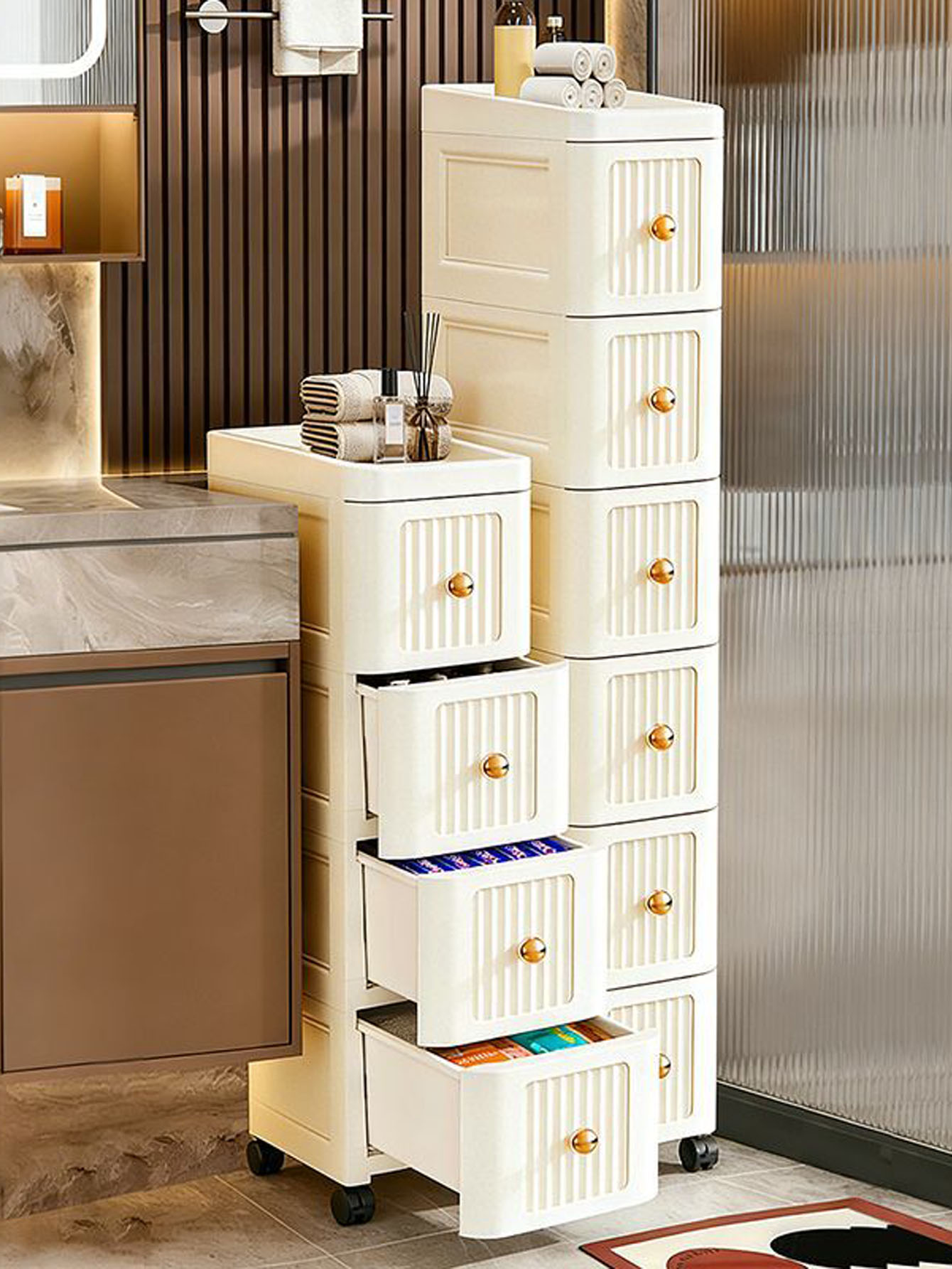 Armadietto salvaspazio con spa - Storage & Organization recensione e prezzo