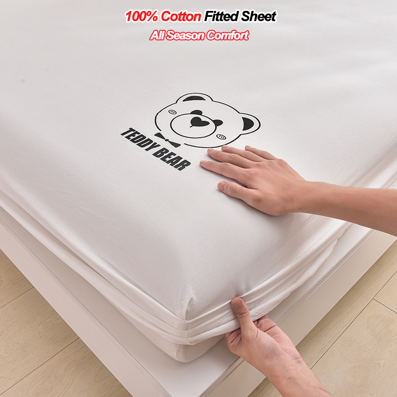 Coprimaterasso 100% Cotone con - Fitted Bed Sheets Deep Pocket recensione e prezzo