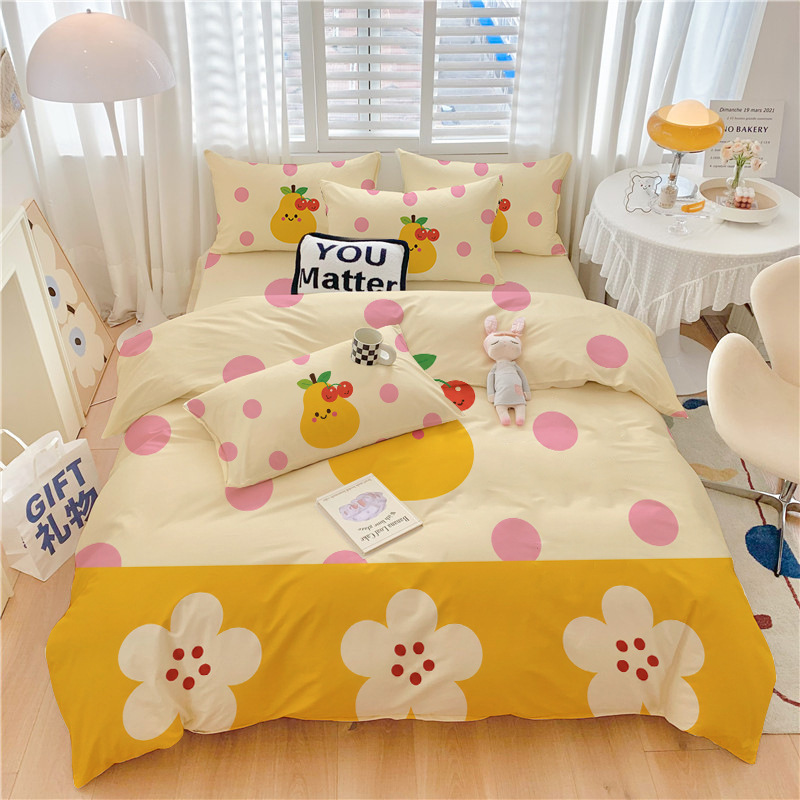 Set di biancheria da letto in  - Aesthetic Floral Duvet Cover recensione e prezzo