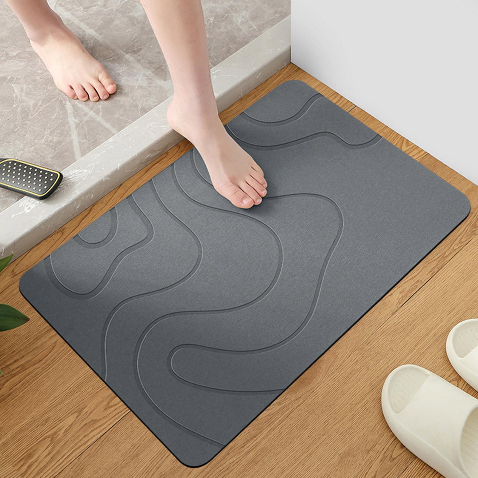 Tappetino da bagno in pietra a - Quick Dry Diatomite Bath Mat recensione e prezzo