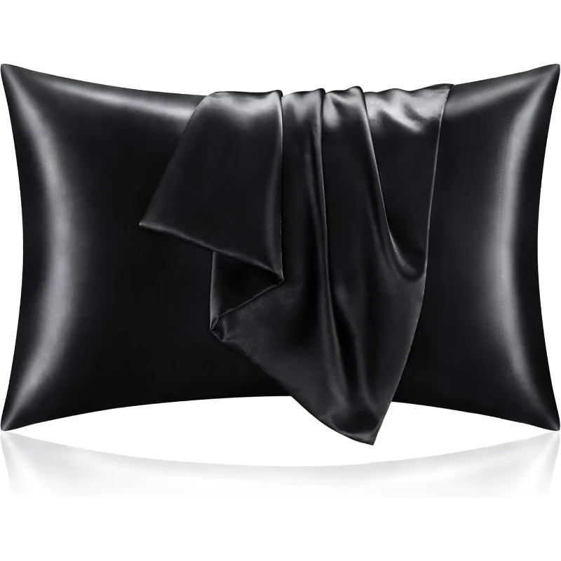 Fodera per cuscino in raso, di - Satin Silk Pillowcase Hair Skin recensione e prezzo