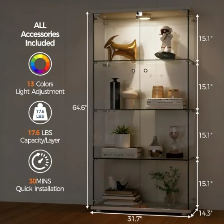 Vetrina in vetro temperato per - Lighting recensione e prezzo